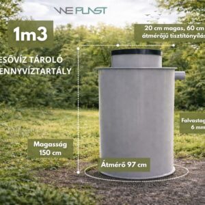 1m3-es tartály